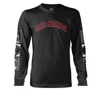 Bad Omens Smoke Band Logo Long Sleeve T Shirt S