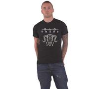 Bad Omens T Shirt Ram Skull Band Logo Nue offiziell Unisex Schwarz L