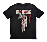 Bad Omens T Shirt Take Me Band Logo Nue offiziell Unisex Schwarz M