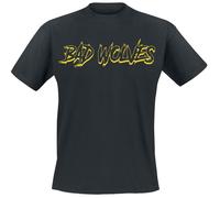 Bad Wolves Melting Apple T-Shirt schwarz in L