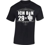 Baddery Geburtstagsgeschenk für Männer 30 Jahre - „Ich Bin 29+“ (XXL)