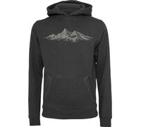 Baddery Wander Hoodie Herren - „Alpengipfel“ & „Berghimmel“ | Bergsteigen, Klettern, Wandern & Outdoor Kapuzenpullover