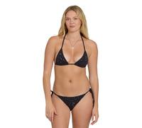 Bade-Shirt BILLABONG "Eye On You Remi Tri", Damen, Gr. L, schwarz-weiß (schwarz), Obermaterial: 83% Nylon, 17% Elasthan., Bikini-Oberteile (89004347-L) schwarz