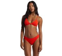Bade-Shirt BILLABONG "Good Vibes Reese", Damen, Gr. S, Cup B, rot (sunset rot), Obermaterial: 73% Microfaser, 21% Microfaser, 6% Elasthan;, Bikini-Oberteile (67936406-S) sunset rot