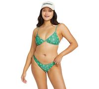 Bade-Shirt BILLABONG "In The Green Charlie", Damen, Gr. M, grün (island grün), Obermaterial:82% Nylon 18% Elasthan., Bikini-Oberteile (29975060-M) island grün