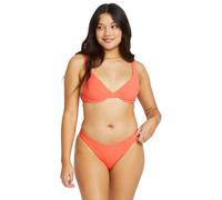 Bade-Shirt BILLABONG "In The Loop Marina", Damen, Gr. S, orange (papaya), Obermaterial:74% Polyester 21% Polyester 5% Elasthan., Bikini-Oberteile (37949634-S) papaya