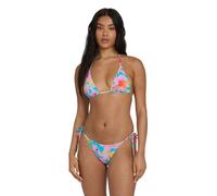 Bade-Shirt BILLABONG "Pipe Dreams Multi Tri", Damen, Gr. M, bunt (bright marine), Obermaterial: 78% Nylon, 22% Elasthan., Bikini-Oberteile (53755653-M) bright marine