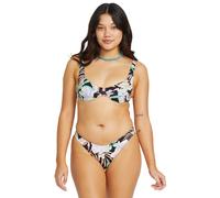 Bade-Shirt BILLABONG "Shadow Tropic", Damen, Gr. M, Cup B, bunt (multi), Obermaterial:78% Nylon 22% Elasthan;, Bikini-Oberteile (14546109-M) multi
