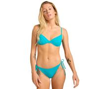 Bade-Shirt BILLABONG "Sol Searcher", Damen, Gr. S, Cup B, blau (blau lagoon), 86% Polyamid, 14% Elasthan, Bikini-Oberteile (82893200-S) blau lagoon