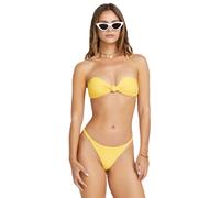 Bade-Shirt BILLABONG "Tanlines Lola Bandeau", Damen, Gr. M, Cup B, orange (sunburst), Obermaterial:91% Polyester, 9% Elasthan;, Bikini-Oberteile (20164252-M) sunburst
