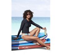 Bade-Shirt LASCANA ACTIVE "Janni" Gr. 40, N-Gr, schwarz Damen Bikini-Oberteile (84547060-40) schwarz