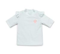Bade-T-Shirt Sea Green mit Rüschen für Kinder - 74/80