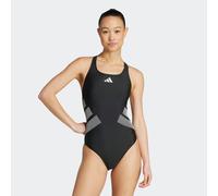 Badeanzug ADIDAS PERFORMANCE "BB CBCK SUIT", Damen, Gr. 44, N-Gr, schwarz-weiß (schwarz, weiß), Obermaterial: 78% Polyamid, 22% Elasthan, Badeanzüge Badeanzug (65584639-44) schwarz, weiß