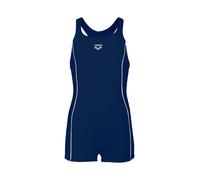 Badeanzug ARENA "G FINDING JR R für Mädchen", Mädchen, Gr. 164 (158), N-Gr, blau (navy, weiß), Obermaterial: 100% Polyester, Badeanzüge Badeanzug, sportlicher Stil, schnell trocknendes Material, UV-Sc