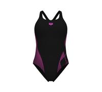 Badeanzug ARENA "WOMEN'S ARENA LILY SWIMSUIT SWIM PRO BACK LB", Damen, Gr. 44, N-Gr, schwarz (schwarz, schwarz), Obermaterial: 80% Polyamid, 20% Elasthan, Badeanzüge Badeanzug (74546840-44) schwarz, s