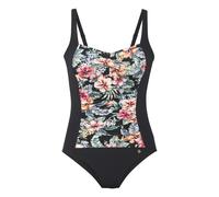 LASCANA - lascana Badeanzug black print - Gr. - 42B