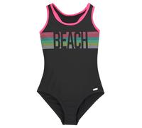 Badeanzug BENCH., Kinder, Gr. 146/152, N-Gr, schwarz, Polyamid, Badeanzüge Badeanzug, mit platziertem Druck (56257867-146) schwarz