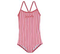 Badeanzug BENCH., Kinder, Gr. 170/176, N-Gr, rot (koralle gestreift), Recycling-Polyamid, gestreift, Badeanzüge Badeanzug, mit trendigem Streifendesign (77992603-170) koralle gestreift