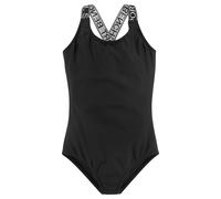 Badeanzug BENCH. "Yva Kids", Kinder, Gr. 122/128, N-Gr, schwarz, Recycling-Polyamid, unifarben, Badeanzüge Badeanzug, in sportlichem Design und Farben (85702156-122) schwarz