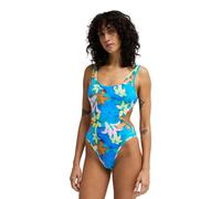 Badeanzug BILLABONG "Sol Searcher Alyssa One-Piece", Damen, Gr. S, bunt (agua flores), Obermaterial: 86% Recycled Polyamid, 14% Elasthan., Badeanzüge Badeanzug (47859337-S) agua flores