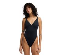 Badeanzug BILLABONG "Sol Searcher Deep V One-Piece", Damen, Gr. M, schwarz, Obermaterial: 86% Recycled Polyamid, 14% Elasthan., Badeanzüge Badeanzug (45396840-M) schwarz