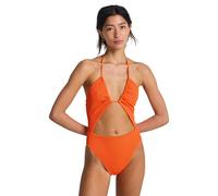 Badeanzug BILLABONG "Summer High Salty One-Piece", Damen, Gr. XL, orange (fusion orange), Recycling-Polyester, Badeanzüge Badeanzug (52487139-XL) fusion orange