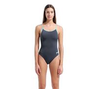 Badeanzug, Damen Arena Lace Back SOLID Gris 40