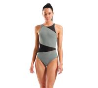 Arena Damen Badeanzug MESH ANGLE SWIMSUIT VENT B 010191-600 36 Sage