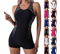 Badeanzug Damen Bauchweg Einteiliger Strandmode Push Up Monokini Badeanzüge für Frauen Bademode Swimsuit Surfanzug UV Schutz Badeanzug Schwimmanzug Sonnenschutz Sport Badeanzüge One Piece