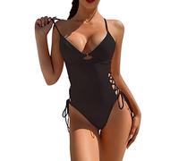 Badeanzug Damen Bauchweg Push Up Schwimmanzug,Bademode Mollige,Badeanzug Mit Hohem Bein,Family Badeanzug,Badeanzug Mit Rüschen,Badeanzug Sehr Hoher Beinausschnitt