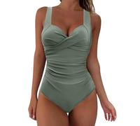 Badeanzug Damen Elegant Einteiliger Schwimmanzug,Schwimmanzug Sport,Bademode Frauen,Badeanzug Mit Bein Damen,Bikini Oberteil Große Brust,Badeanzug Burka