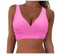 Badeanzug Damen Langarm Bikini Mehrfarbig Bikini Set Triangel Figurformender Bikini Bandeau Bikini Ohne TräGer Hochgeschlossene BadeanzüGe Badeanzug Mit BüGel Shape Badekleid Grosse GröSsen