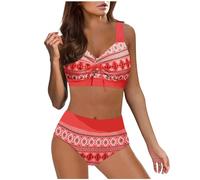 Badeanzug Damen Mollig Bikini Herzausschnitt Badeanzug Damen Figurformend Shape Bikinihose Cut Out Badeanzug Mit BüGel Bustier Bikini GroßE Cups Badeanzug Nicht RüCkenfrei Triangel Bikini Anders