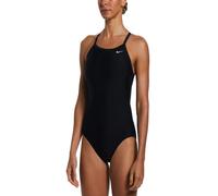 Badeanzug, Damen Nike Solid Schwarz 40