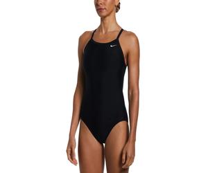 Badeanzug, Damen Nike Solid Schwarz 40
