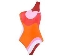 Badeanzug Damen Sexy Push Up Badeanzüge für Damen Push Up Kontrastfarben Europäisch Und Konservativ Einteilig Für Heiße Quellen für Strande Sommer