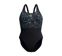 Badeanzug SPEEDO "Womens HyperBoom Placement Muscleback", Damen, Gr. 42, N-Gr, alfalfa gree, Obermaterial: 100% Polyester, sportlich, Badeanzüge, schnell trocknend (46171719-42) alfalfa gree