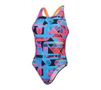 Badeanzug, Damen Speedo End+ Allov Dig Lattice Powerback Rouge 36