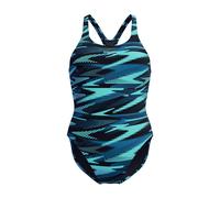 Badeanzug, Damen Speedo End+ H-Boom Allov Medalist Thkstrp Bleu 40