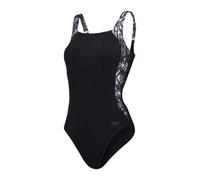 Badeanzug, Damen Speedo Print Luna Lustre Noir 44