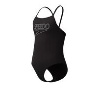 Badeanzug Einteiler Mädchen Speedo Endurance+ Logo Noir 16 Jahre alt
