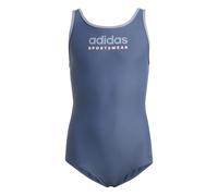 Badeanzug ADIDAS PERFORMANCE "SPW UBSUIT KIDS" Gr. 116, N-Gr, preloved ink, silver violet Kinder Badeanzüge (43293855-116) preloved ink, silver violet