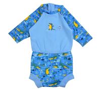 Badeanzug Happy Nappy UV-Anzug 3/4-Ärmel Krokodile XL (12-24 Monate)