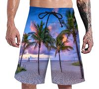 Badeanzug Herren Swimming Schwimmhose Strandshorts Slip Surf 3XL Schnelltrocknend Badehose Hose String Sommer Hawaii Shorts XXL Badeshorts Bademode
