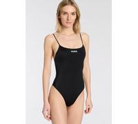 Badeanzug HUGO UNDERWEAR "Pure", Damen, Gr. S, N-Gr, schwarz, Microfaser, Obermaterial: 80% Polyamid, 20% Elasthan, Basic, Badeanzüge Badeanzug (73205861-S) schwarz