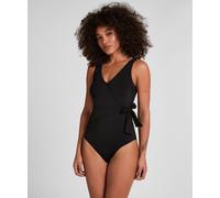 Badeanzug HUNKEMÖLLER "Badeanzug Valencia", Damen, Gr. M, schwarz, 70% Polyamid, 23% Elasthan, 7% Polyester, Badeanzüge Badeanzug (64894767-M) schwarz