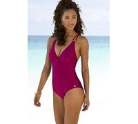 JETTE Badeanzug Damen beere Gr.42 Cup A/B