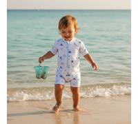 Badeanzug kurzarm Ocean Treasures | Little Dutch - 62/68