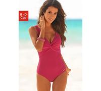 LASCANA Badeanzug Damen rot Gr.40 Cup C