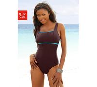 LASCANA Badeanzug Damen braun Gr.46 Cup C